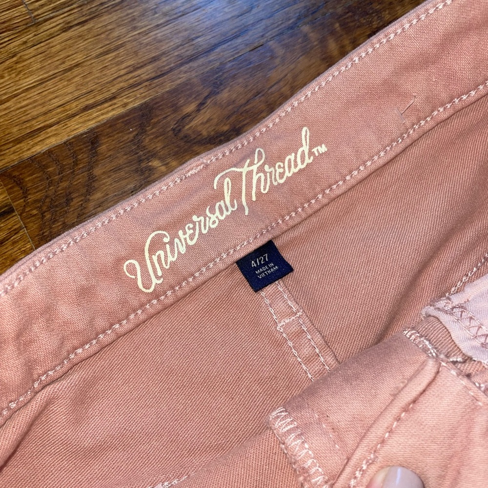 Universal Thread High Rise Midi Jean Shorts - Picture 3 of 6